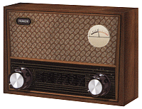 Das fertig montierte Radio