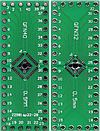 SMD PCB Adapter QFN32/QFN40 + Stiftleisten