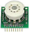 Röhrenadapter für Noval-Röhren (B9A)